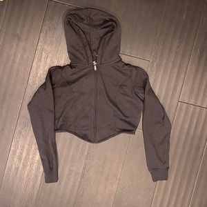 Hollister Cropped Corset Jacket - Large